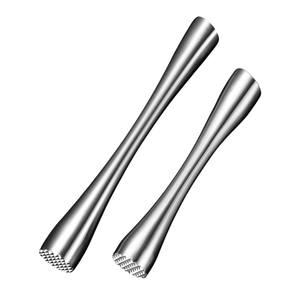 Premium <b>Wooden</b> and Stainless Steel Cocktail Muddler Durable Bar Tool for Gentle Crushing of Fruits Herbs and Perfect Craft Drink - Product Image 6