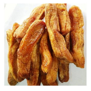 Whole soft dried banana with soft chewy texture for international snack markets and bulk packaging requirements - Product Image 1