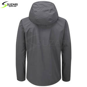 แจ็กเก็ตกันฝนสำหรับผู้ชายเสื้อแจ็กเก็ตกันฝนแบบมีฮู้ดออกแบบโดยผู้ผลิตมืออาชีพ - Product Image 2