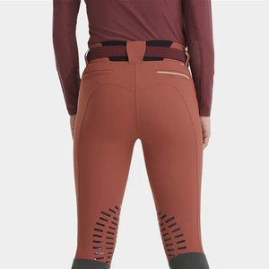 Leggings équestres pantalon femme taille moyenne anti-dérapant Silicone Jodhpurs équitation compétition culotte - Product Image 6