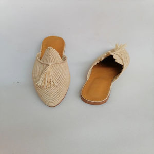 Sandalias y Zapatillas de Rafia Hechas a Mano en Marruecos, Económicas y Ecológicas, Calzado Tejido para Hombre y Mujer, Venta al Por Mayor Directa de Fábrica - Product Image 1
