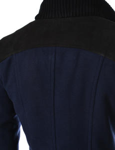 Manteau long en laine de luxe pour hommes pardessus classique pour l'hiver manteau long chaud et élégant pour hommes au Pakistan - Product Image 4