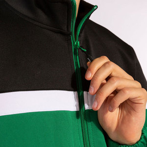 ชุดวอร์มกีฬาสำหรับผู้ชายชุดวอร์มผ้าโพลีเอสเตอร์สำหรับ100% โลโก้ตามสั่ง - Product Image 4