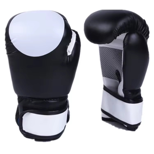 Guantes de Boxeo de Medio Dedo, de Cuero PU, para MMA, Kick Boxing, Karate, Muay Thai, con Protección UV y Absorción de Humedad - Product Image 1
