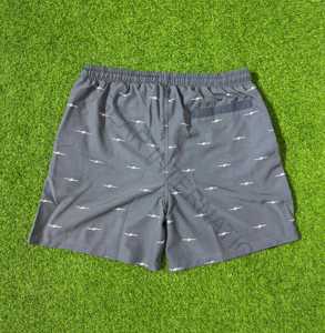 Pantalones cortos de baño con estampado personalizado, ropa de calle, pantalones cortos de playa para marcas OEM/ODM, bañadores con forro de malla - Product Image 2