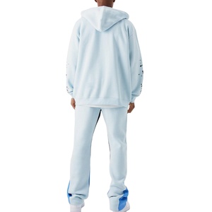 ชุดวอร์มสำหรับผู้ชายชุด100% ชุดวอร์มผ้าคอตตอน2026ดีไซน์ใหม่สั่งทำได้ - Product Image 6