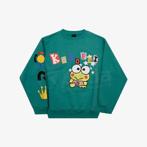 Suministro de fábrica Sudadera de cuello redondo con patrón sólido para hombre Jersey de invierno con estampado de hojaldre y capucha a la venta - Product Image 5