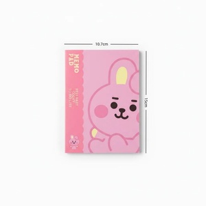 Papeterie créative Kawaii Bt21 baby, notes autocollantes Kpop, carnet pliable multifonctionnel - 12246 - Product Image 4