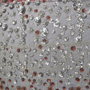 Última colección de tela con cuentas hecha a mano, la mejor tela con cuentas para mujer, vestido de fiesta, vestido de novia de la India - Product Image 4