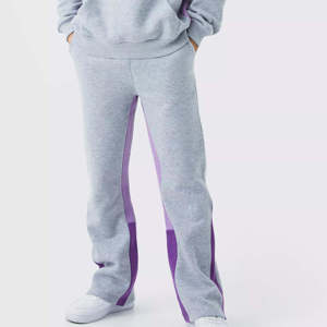 Conjuntos Deportivos Personalizados de Moda para Hombre, 100% Algodón, Estilo Holgado, Sudadera Lisa, Conjuntos Deportivos de Felpa para Hombre - Product Image 2
