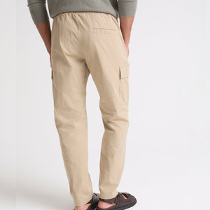 Pantalones Cargo Casuales de Lona para Hombre con Múltiples Bolsillos, Pantalones Deportivos de Cintura Media, Pantalones de Lona Rectos de Talla Grande, Pantalones Térmicos - Product Image 2