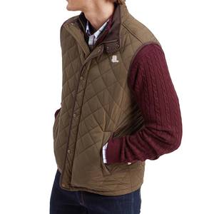 เสื้อกั๊กขนเป็ดสำหรับผู้ชายเสื้อแจ็กเก็ตแขนกุดสำหรับผู้ชายแฟชั่นใหม่ออกแบบโลโก้ได้ตามต้องการ - Product Image 3