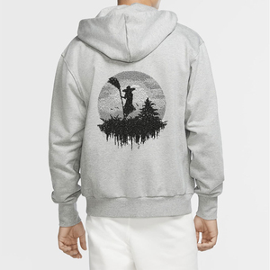 Sudadera con capucha bordada para hombre más vendida con mangas completas Ajuste cómodo y diseño sólido único Sudadera con capucha personalizada para invierno - Product Image 2