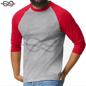 T-shirt à manches lourdes pour adulte SPORT GRIS/ROUGE Logo personnalisé Design Texte Personnalisé T-shirt unisexe Équipes Casual Wear - Product Image 5