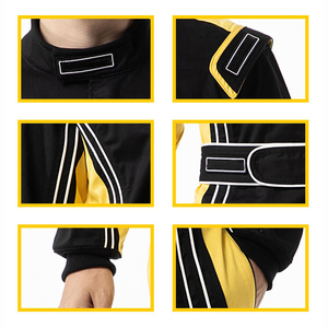 Combinaison de karting de haute qualité, légère, personnalisée, en matériau résistant, haute visibilité pour une vitesse maximale et une agilité du pilote - Product Image 6