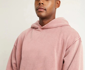 Fabricants de vêtements, sweat-shirt en molleton personnalisé 100% coton, coupe classique, vintage, délavé à l'acide, déchiré, vieilli, écologique, automne - Product Image 3