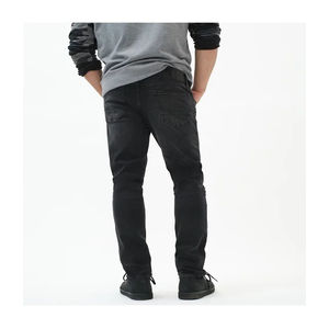 Hot Selling Wholesale <b>Men</b> Loose Fit <b>Black</b> Color Jeans Collection For Casual And Party Wear On Sale In Low Prices Comfortable - Product Image 3