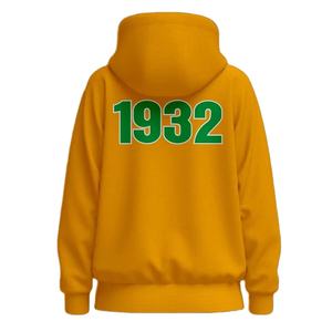 Sudaderas con Capucha Unisex de Invierno Bordadas Personalizadas de la Hermandad Chi Eta Phi, Antiarrugas, Antibolitas, Transpirables, de Secado Rápido, Digitales - Product Image 4