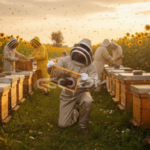 Traje de Apicultor de Alta Calidad, Protección Completa, Algodón/Poliéster, Resistente a Cortes y al Calor, Ropa de Seguridad para Apicultura - Product Image 6
