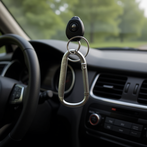 Portachiavi Personalizzati Eco-Friendly Galinex con Moschettone, Gadget Promozionali per Auto - Product Image 3