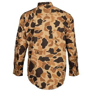 Service OEM, logo personnalisé, chemises de chasse vintage respirantes pour homme, haute qualité, 100% polyester, polo personnalisé pour homme - Product Image 2