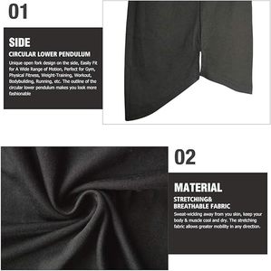 Chaleco deportivo sin mangas para hombre, camiseta sin mangas para entrenamiento de gimnasio, ropa deportiva transpirable de secado rápido para correr y entrenar - Product Image 5