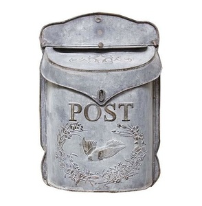 Handcrafted Design Iron Metal <b>Post</b> <b>Box</b> Wholesale Exporter New Design Antique Polished Metal Letter <b>Box</b> - Product Image 3