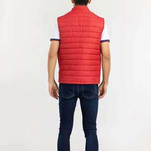 2025 nouveau haute qualité hommes personnalisé duvet d'oie isolé body veste coupe-vent chaud hiver gilet - Product Image 2