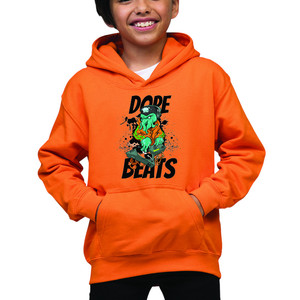 Sudadera con capucha térmica personalizable para niños, diseño de Jersey de lana transpirable, bordado de manga larga de algodón, Térmica de invierno - Product Image 2