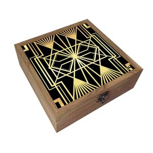 Mới nhất đến rắn gỗ bí mật hộp với khóa <span class=keywords><strong>Handmade</strong></span> hộp gỗ với lưu trữ Đối với trang sức tự nhiên hoàn thành - Product Image 4