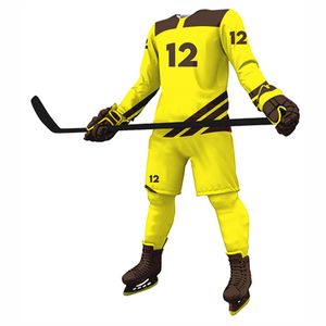 Venta al por mayor de alta calidad de desgaste cómodo uniforme de hockey sobre hielo de impresión por sublimación ropa deportiva uniforme de hockey sobre hielo - Product Image 2