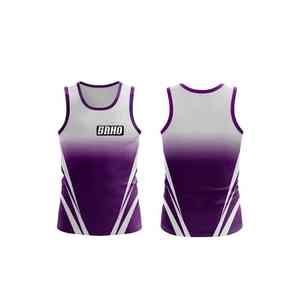 Support team GAA vest with stretch fit moisture control mesh and bold crest OEM MOQ - Product Image 4