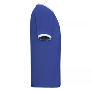 Camisetas azules suaves al por mayor para promociones de negocios Camiseta personalizada para hombres Perfecta para eventos y equipos a precio mayorista - Product Image 4