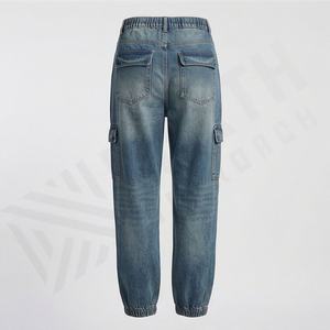 Pantalones Vaqueros Cargo de Cintura Alta para Mujer, Color Sólido, Transpirables, a la Moda, Jeans para Mujer, Precios al por Mayor, Calidad Premium, Pantalones Elegantes - Product Image 2