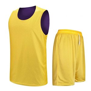 Uniforme de basket-ball personnalisé couleur sublimation réversible maillots de basket-ball uniforme réversible basket-ball - Product Image 6