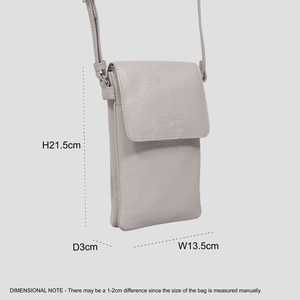 Bolso cruzado para teléfono de cuero genuino de grano de guijarro suave y suntuoso estilo Vintage borla portátil superior Fabricación de proveedores indios - Product Image 4