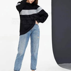 Sudaderas de talla grande para mujer con ajuste relajado en colores llamativos para un aspecto seguro Sudadera de talla grande ligera y cálida para mujer - Product Image 4