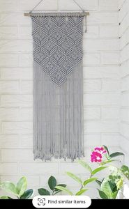 Tapiz colgante de pared de macramé bohemio grande hecho a mano para sala de estar, dormitorio, decoración del hogar - Product Image 3