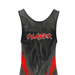 OEM Vente en gros 2026 Combinaison de musculation sublimée personnalisée de haute qualité OEM Vente en gros personnalisée Combinaisons de lutte personnalisées - Product Image 6