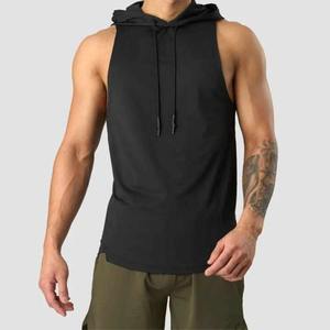 Wholesale Custom Logo Bodybuilding <b>Muscle</b> Training <b>Vest</b> Fitness Gym Shirt Sports Moisture-Wicking Tank Top Solid Color for Men - Product Image 1