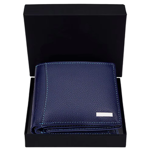 Portefeuille habillé décontracté pour homme en cuir véritable de haute qualité, sur mesure, avec fermeture éclair longue, écologique, meilleur prix - Product Image 3