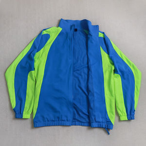 Venta al por mayor al aire libre nueva llegada hombres liso pierna recta chándal Jogger conjunto en blanco Deportes Fútbol Zip poliéster chándal para hombres - Product Image 6