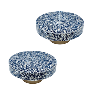 Meubles de salon haut de gamme à la mode Table basse en incrustation de nacre artistique avec options de vente en gros du Vietnam - Product Image 3