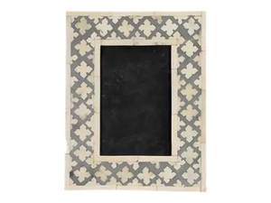 Marco de Fotos Étnico con Incrustaciones de Hueso, Ecológico y Hecho a Mano |   Marco Decorativo Artístico para Mesa, para Uso en el Hogar, Oficina y Galería - Product Image 6