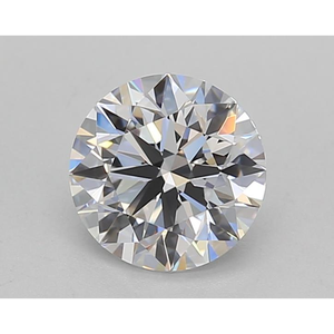 1.05 Carat D Color if Clarity Round Brilliant Cut Lab Grown Diamond 14K <b>Solid</b> Gold IGI Certified Rhodium Plated for Engagement - Product Image 1