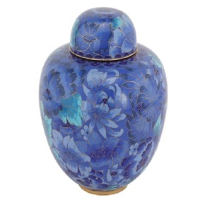 โกศสำหรับงานศพของผู้ใหญ่ทำจากทองเหลืองพร้อมสายมุกสีทองและสีดำโกศสำหรับงานศพของมนุษย์ - Product Image 3