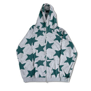 2023 Autumn/Winter New Product Masked Dark Hoodie 360g Velvet Thickened <b>Zipper</b> Hooded Embroidery Logo Hoodies for Men - Product Image 5