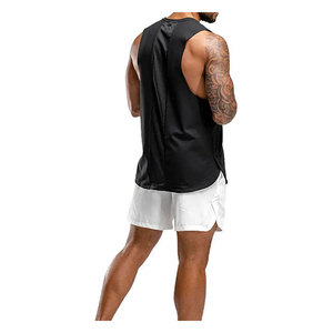 Camiseta sin mangas de gimnasio para hombre, ropa deportiva de compresión, chaleco muscular ajustado, ropa de Fitness, transpirable, secado rápido, colección de verano 2025 - Product Image 2