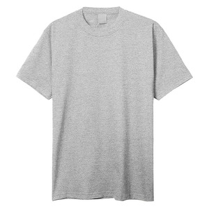 T-shirt pour homme à col rond, manches courtes, coupe classique, tissu tricoté en polyester/coton, respirant, écologique, 220g, t-shirt à transfert thermique - Product Image 2