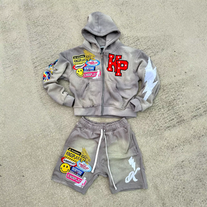 Conjunto de chándal de hombre de moda de calidad superior a la venta Personalización completa al por mayor chándales de nuevo diseño para hombre aceptar OEM/ODM - Product Image 3